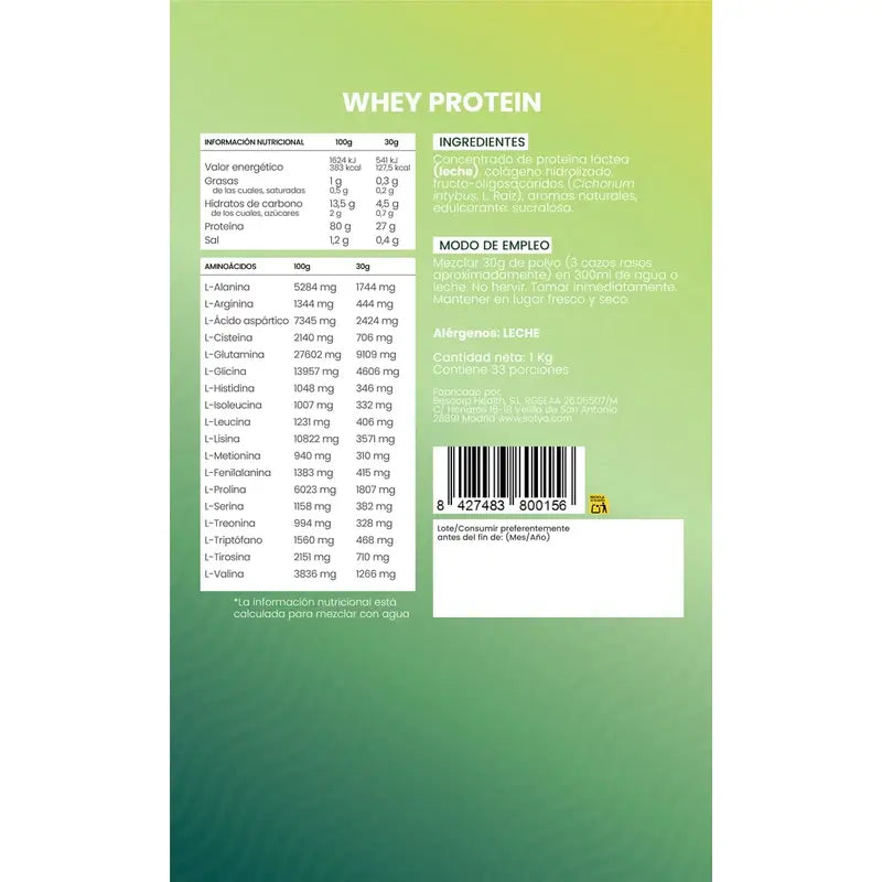 Sotya Molkenprotein Vanille Doypack , 1000 g