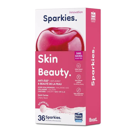 Sparkies Sparkies Mikro-Brauseperlen Haut Schönheit X 36