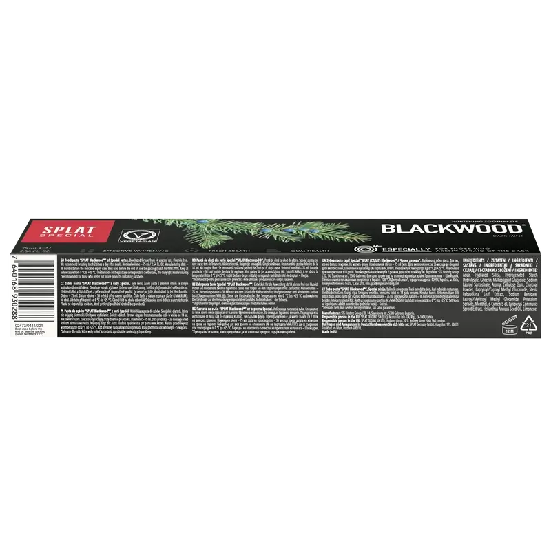 Splat Special Blackwood Zahnpasta , 75 ml