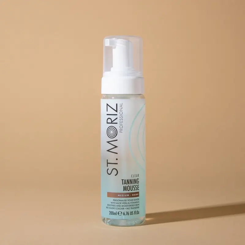 St Moriz Selbstbräunungsmousse Clear Professional , 200 ml