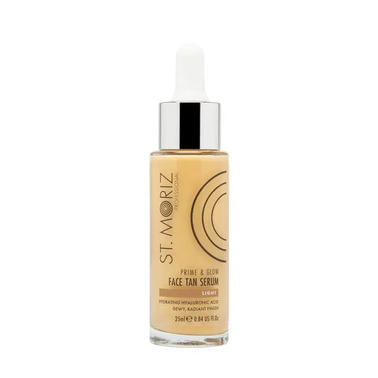 St. Moriz Prime & Glow Professionelles Selbstbräunungs-Gesichtsserum, 25 ml