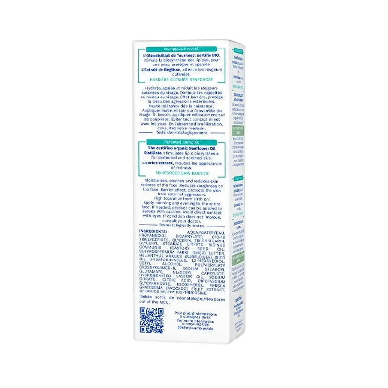 Mustela Stelatopia Emollient Gesichtscreme, 40 ml