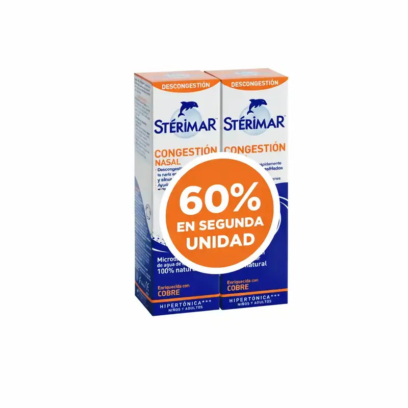 Sterimar Hyb, 60 % Rabatt auf die zweite Flasche, 100 + 100 ml