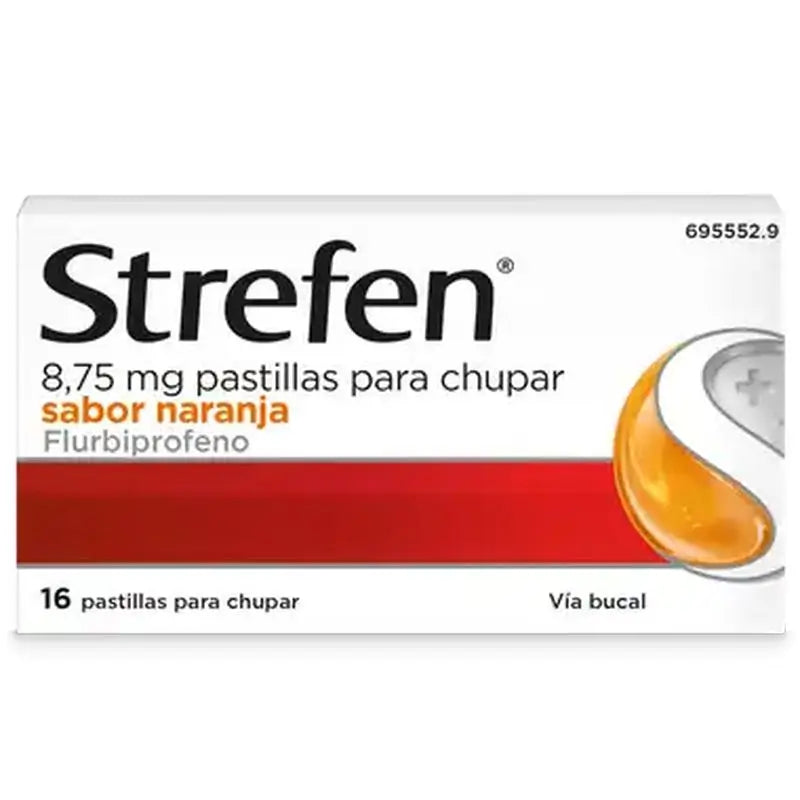 Strefen Orange, 16 Lutschtabletten, zum Lutschen