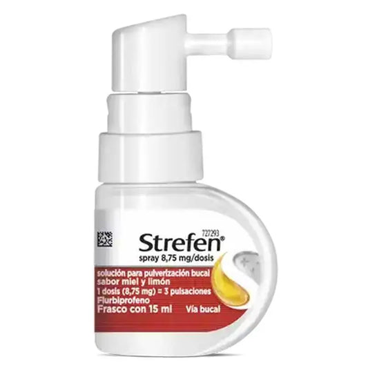 Strefen Honey Lemon Spray 8.75 mg/dose, 15 ml