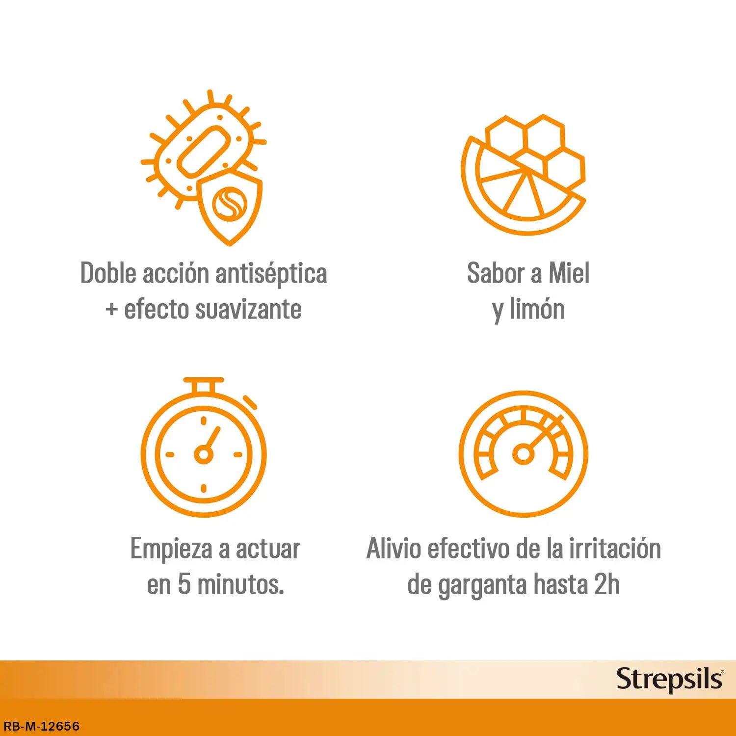 Strepsils Honig und Zitrone, 24 Lutschtabletten