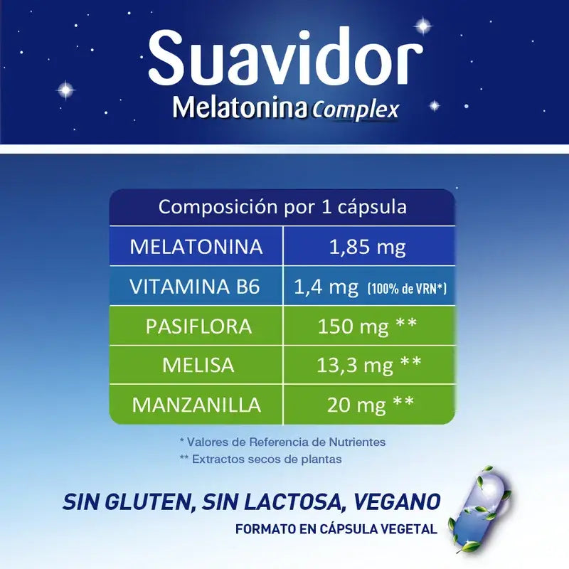 Suavidor Melatonin-Komplex, 30 Tabletten