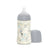 Suavinex Babyflasche 270 ml, Medium Flow (M), +3 Monate, Wonderland Flowers Blau