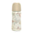 Suavinex Trinkflasche 360 ml, Dense Flow (L), +6 Monate, Poesie Beige