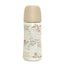 Suavinex Trinkflasche 360 ml, Dense Flow (L), +6 Monate, Poesie Beige