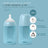 Suavinex Babyflasche mit Silikonflasche 240 ml, Physiologischer Sauger Sx Pro, Medium Flow (M). +3 Monate. Farbe Essenz, Grau