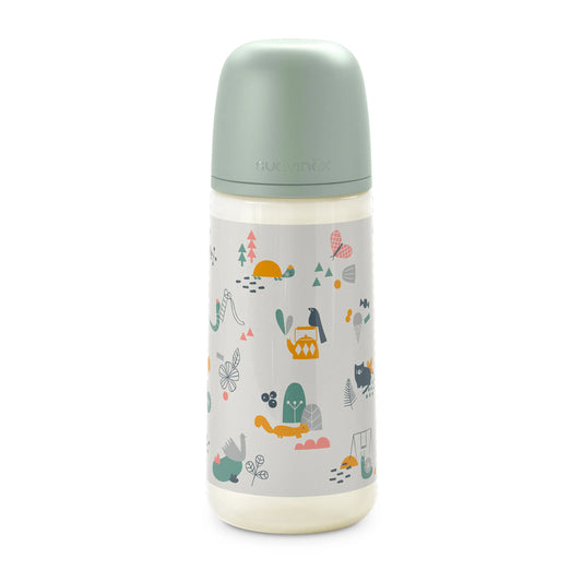 Suavinex Biberón De 360 Ml, Babies +6 Monate. Grün, 1 Einheiten