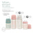 Suavinex Glasflasche 240 Ml. Sx Pro Physiologischer Silikonsauger. Medium Flow Flasche. +3 Monate. Bonhomia, Rosa