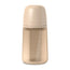 Suavinex Silikonflasche 240 ml, mittlerer Durchfluss (M), +3 Monate, Irish Cream