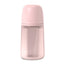 Suavinex Silikonflasche 240 ml, mittlerer Durchfluss (M), +3 Monate, Rosenwasser