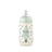 Suavinex Trinkflasche Sauger Sx Pro Medium Flow (M) +3 Monate Birdies Grün, 270 ml