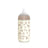 Suavinex Babyflasche Glas 240 ml, Medium Flow (M), +3 Monate, Poesie Beige