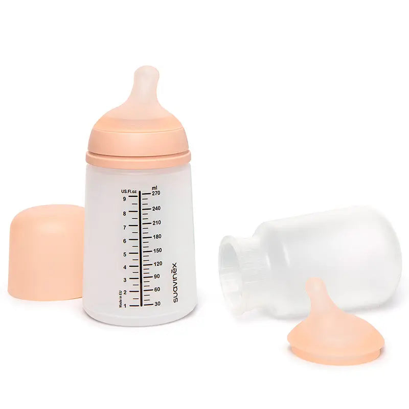 Suavinex Zero-Zero Flaschenset 270 ml, mittlerer Durchfluss