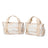 Suavinex Rechteckige Poesie Beige Gedruckt Brotkorb Babywagen Tasche
