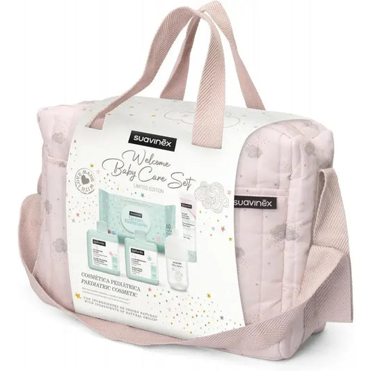 Suavinex Baby Carriage Bag With Cosmetics. Pink