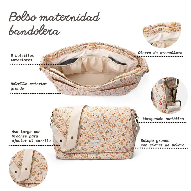 Suavinex Umstands-Tragetasche, beige