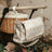 Suavinex Mutterschaft Handtasche Poesie Beige gedruckt Umhängetasche