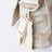 Suavinex Mutterschaft Handtasche Poesie Beige gedruckt Umhängetasche