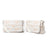 Suavinex Mutterschaft Handtasche Poesie Beige gedruckt Umhängetasche