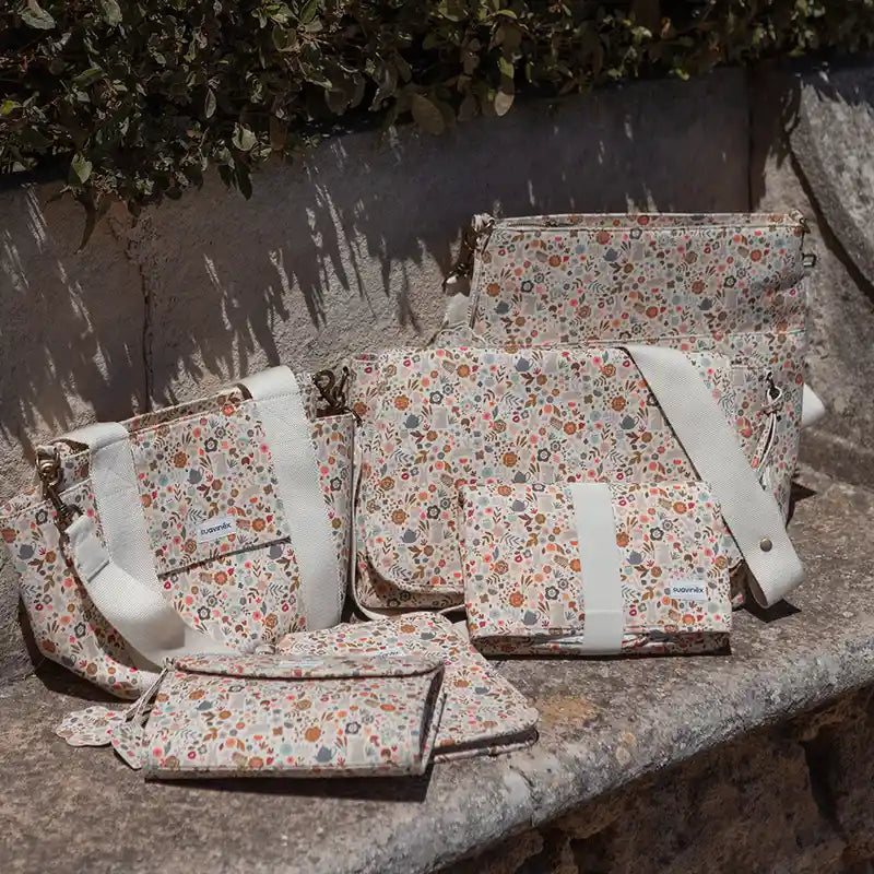 Suavinex Mutterschaft Sling Bag, Floral