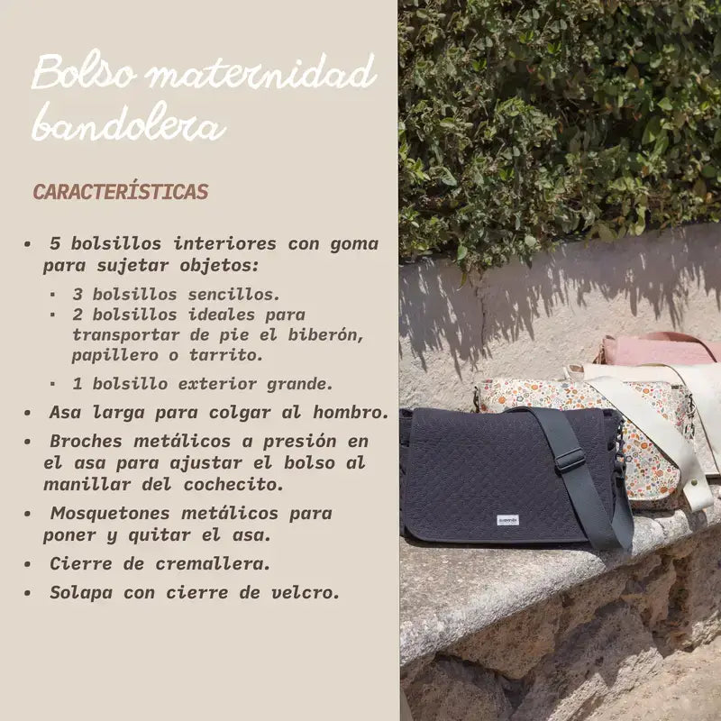 Suavinex Mutterschaft Sling Bag, Floral