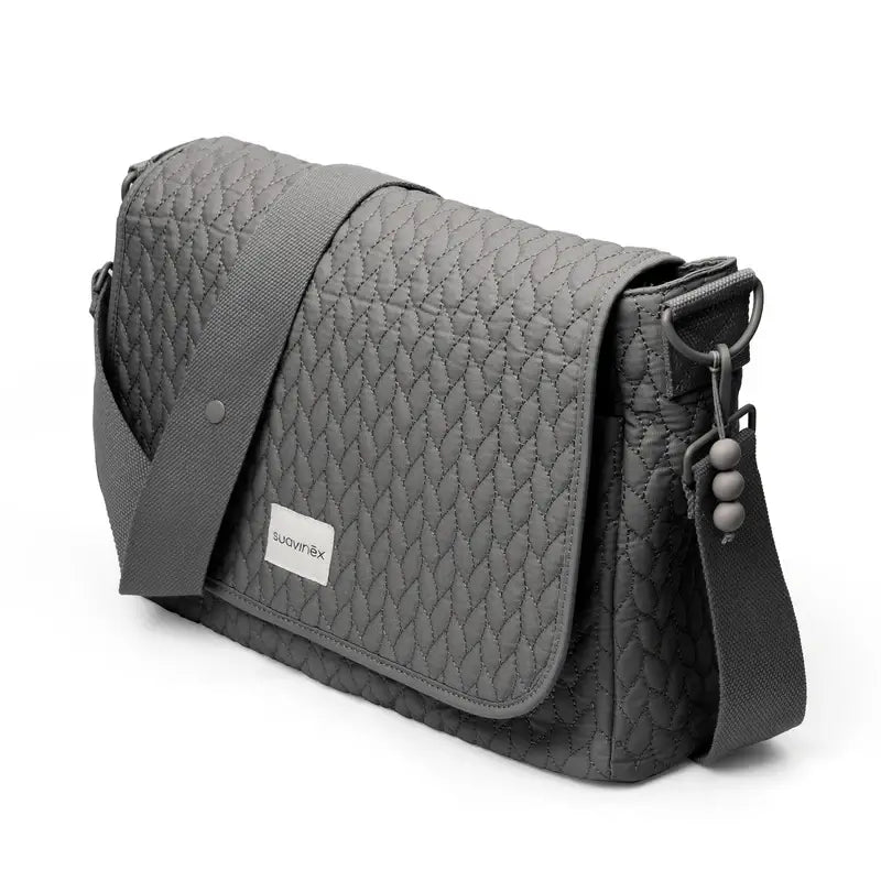Suavinex Maternity Satchel Umhängetasche, grau