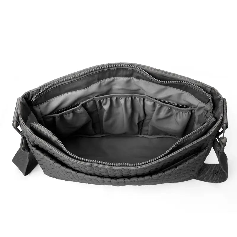 Suavinex Maternity Satchel Umhängetasche, grau