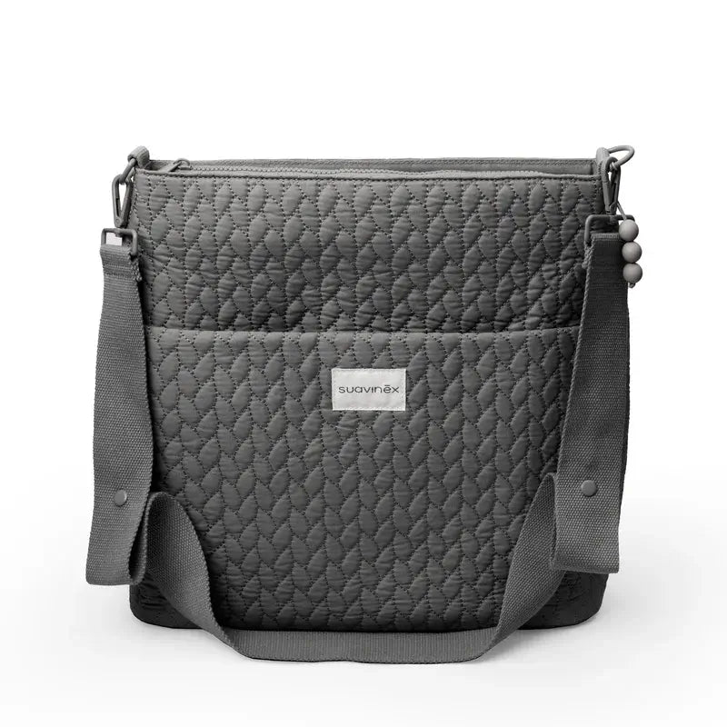 Suavinex Umstandsmode-Tasche, grau