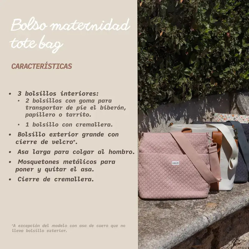 Suavinex Umstandsmode-Tasche, grau