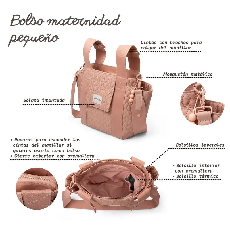 Suavinex Organizer Tasche, Blumen