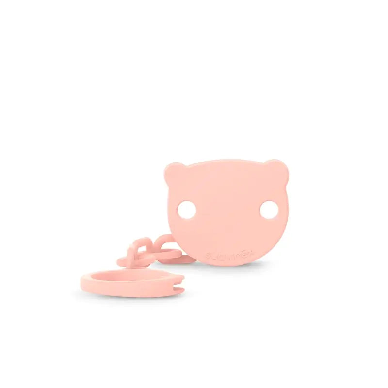 Suavinex Schnuller Halter Clip +0 Monate Wild&Free Pink