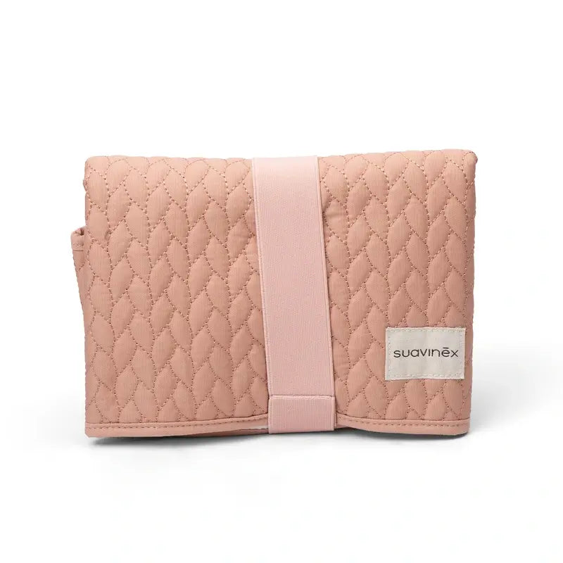 Suavinex Tragbare Wickelauflage, Rosa