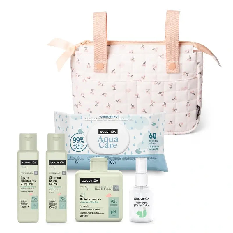 Suavinex Baby Care Mini Tasche Baby Care Pink