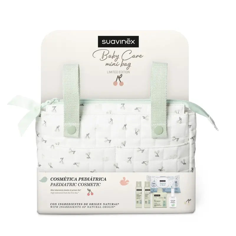 Suavinex Baby Care Mini Tasche Baby Care Grün