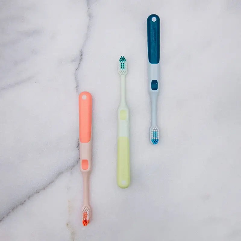 Suavinex Säuglingszahnbürste +6 Jahre, blau