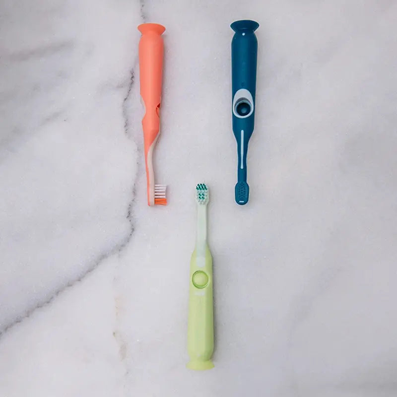 Suavinex Zahnbürste Säuglingszahnbürste 2 bis 6 Jahre, Rosa