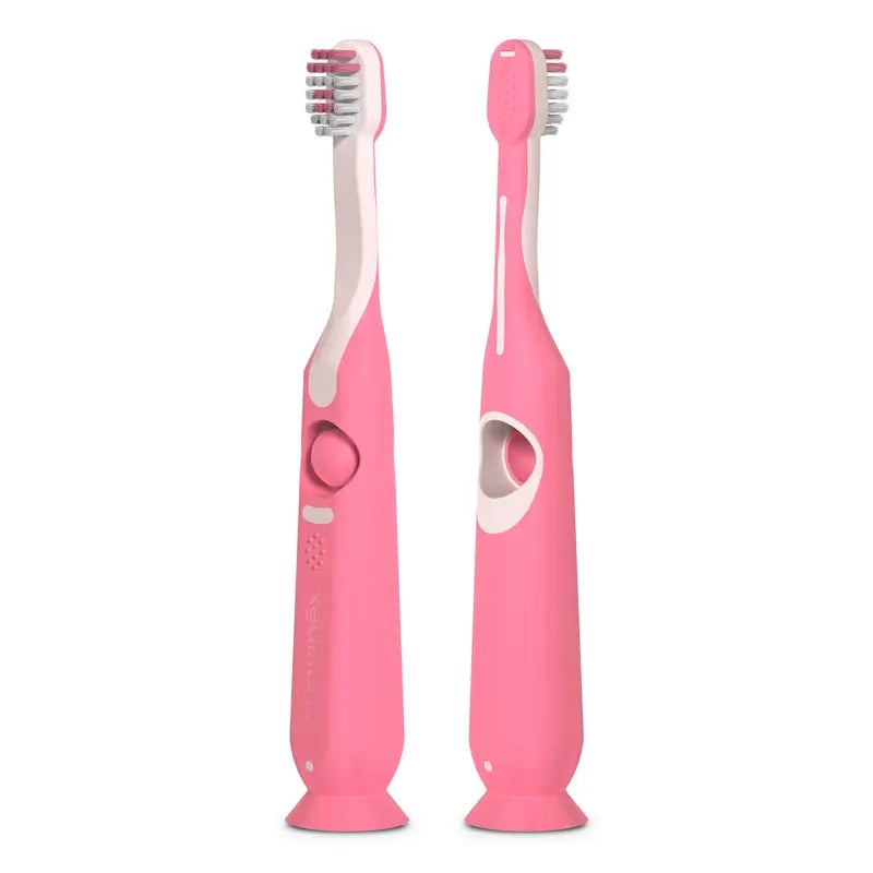 Suavinex Zahnbürste Säuglingszahnbürste 2 bis 6 Jahre, Rosa
