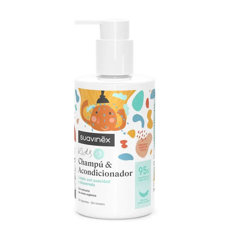 Suavinex Conditioning Shampoo 3 bis 10 Jahre, 300 ml