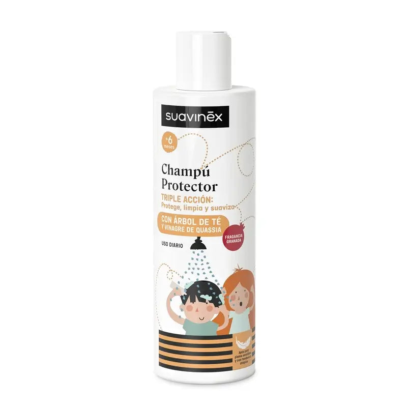 Suavinex Anti-Läuse Shampoo, +6 Monate, 250 Ml