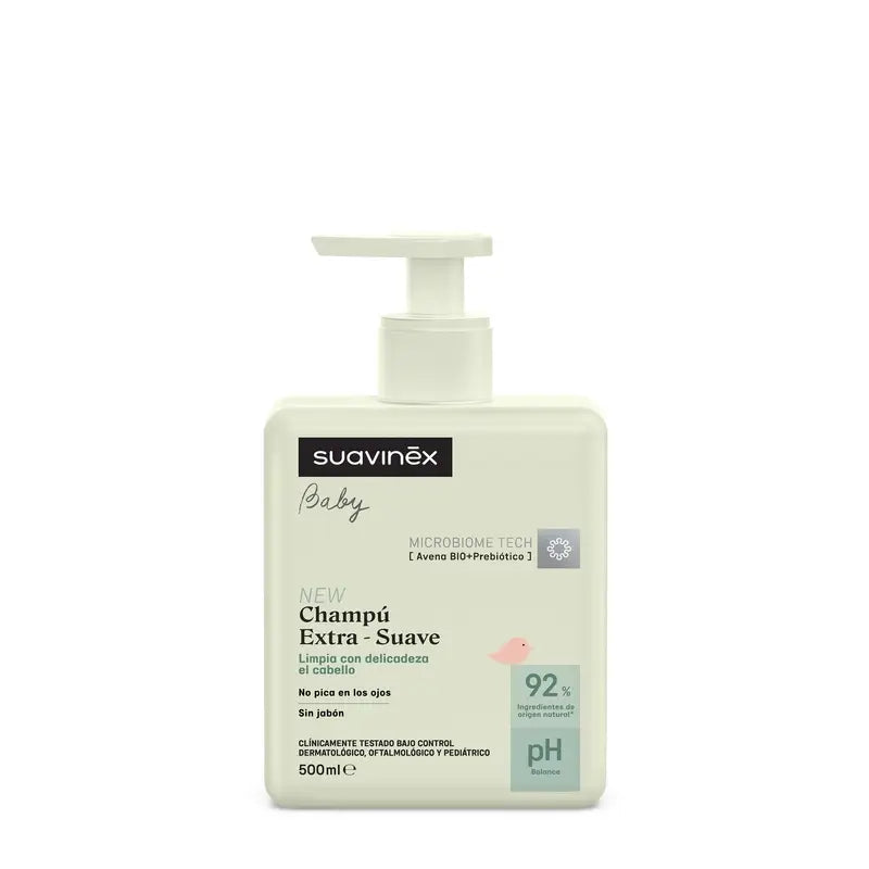 Suavinex Extra Sanftes Shampoo, 500 ml