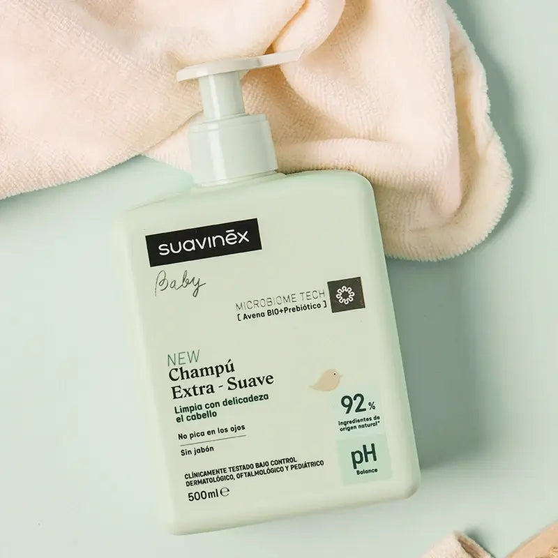 Suavinex Extra Sanftes Shampoo, 500 ml