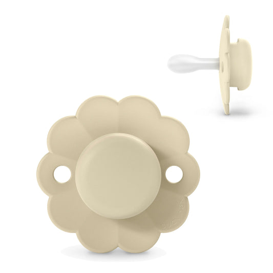 Suavinex Schnuller für Babys 0/6 Monate, mit physiologischem Silikonsauger Sx Pro, flacher und flexibler Sauger Wonder Gray, 1 Stück