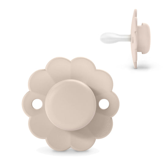 Suavinex Schnuller für Babys 0/6 Monate, mit physiologischem Silikonsauger Sx Pro, flacher und flexibler Sauger Wonder Mauve, 1 Stück