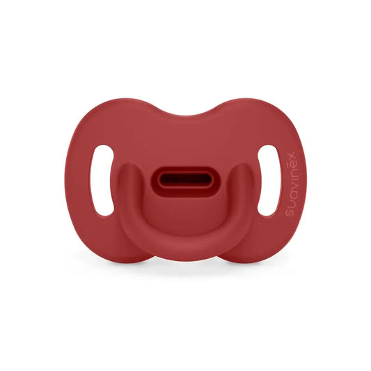 Suavinex Schnuller alle Silikon Physiologische Sx Pro, 0/6 Monate, Chili Pepper