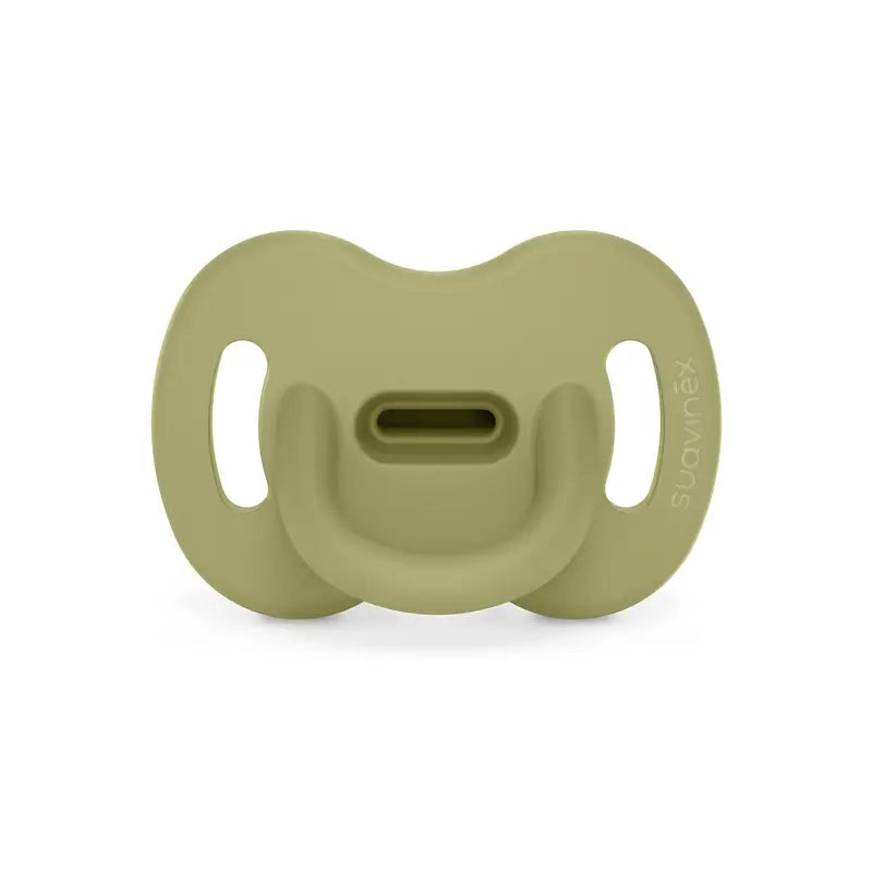 Suavinex Schnuller alle Silikon physiologischen Sx Pro, 6/18 Monate, Schildkröte grün